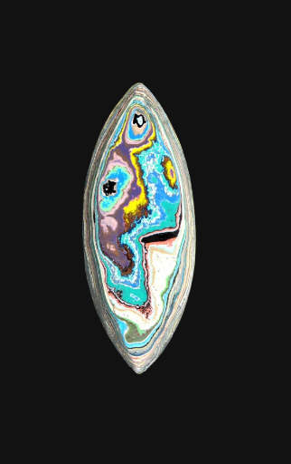 Graffiti Wall Cabochon