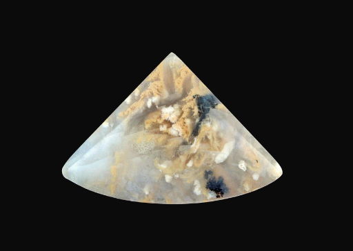 Indonesian River Plume Agate