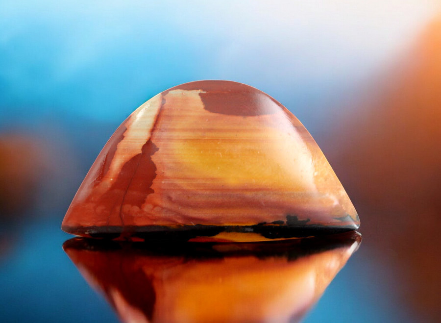 Indian Paint Stone cabochon