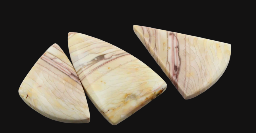 Sale bundle set of 3 Willow Creek Fine Jasper cabochon's 