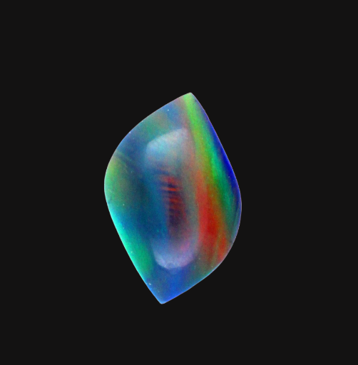 Aurora Opal cabochon