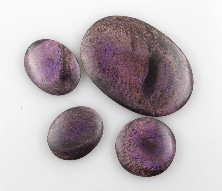 Sale bundle set of 4 Bowlerite student cabochon's