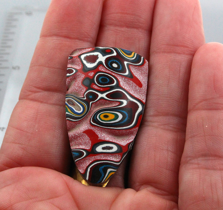  Sculpted hand cut Kenworth Fordite