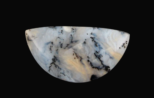 Indonesian River Plume Agate