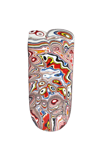 Huge Sculpted hand cut Kenworth Fordite