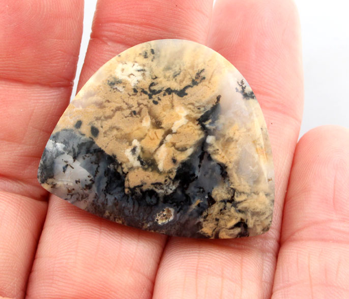 Indonesian River Plume Agate