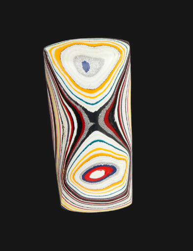 Hand Cut Jeep Fordite 