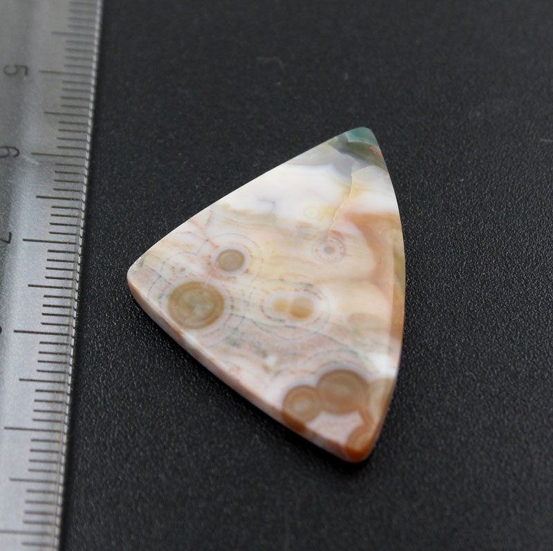 Hand cut Rare Ocean Jasper 