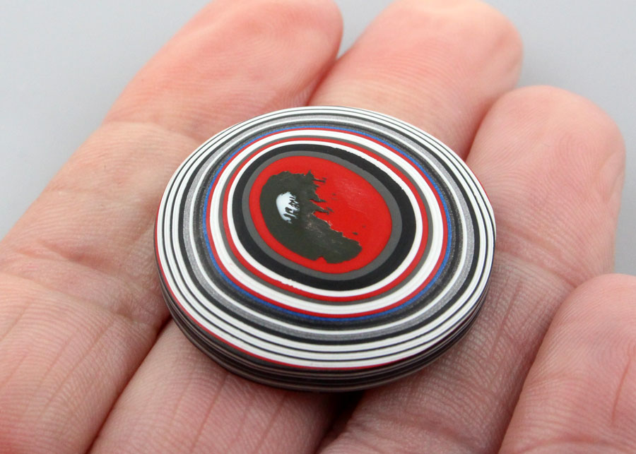 Huge Hand Cut Jeep Fordite 