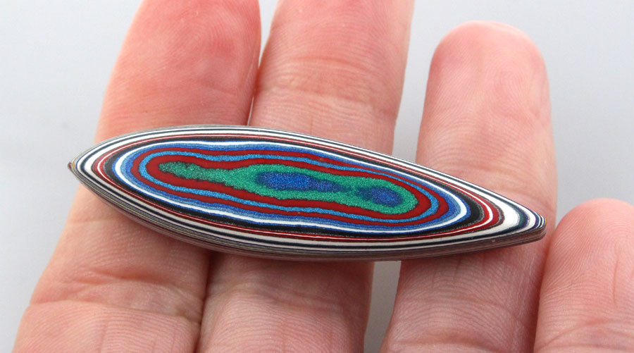  Huge metallic Hand Cut kenworth  Fordite 