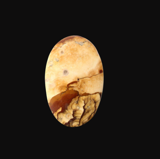 Large Blue Biggs Jasper Cabochon 