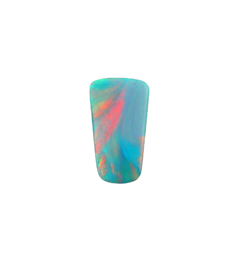 Aurora Opal cabochon