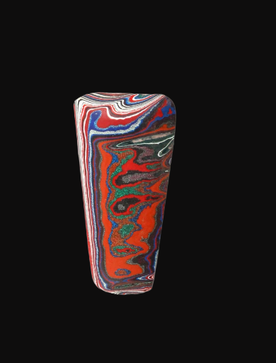 Smaller Hand Cut kenworth  Fordite 