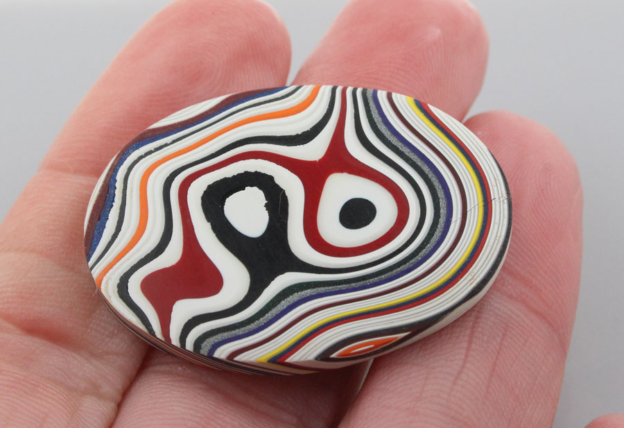 Hand Cut Jeep Fordite 