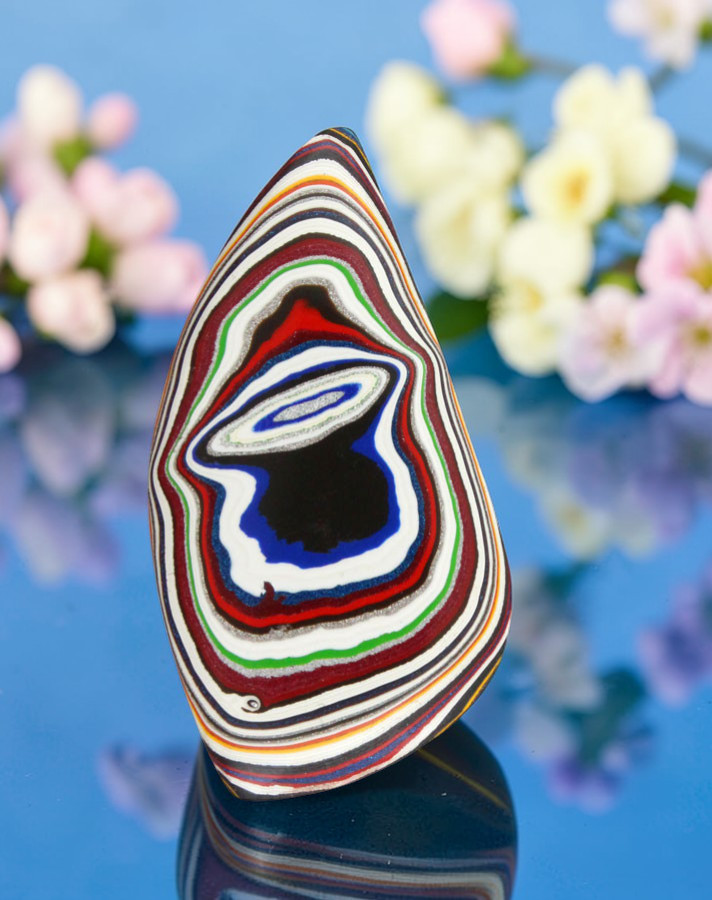 large   Hand Cut Jeep Fordite 