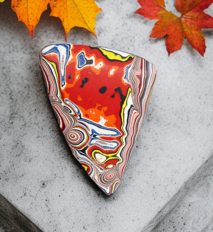 Hand Cut kenworth Fordite