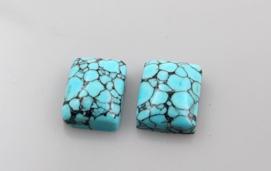 Hand cut Turquoise cabochons