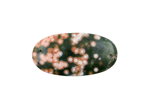 Hand cut Rare Red and green Ocean Jasper 