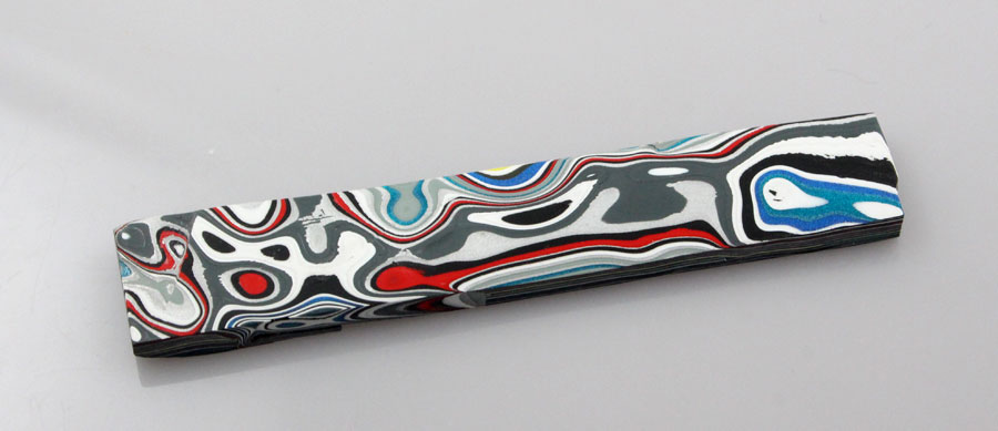 Big flat dome Metallic Blue Jeep Fordite 