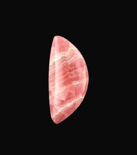 Rhodocrosite  hand cut cabochon