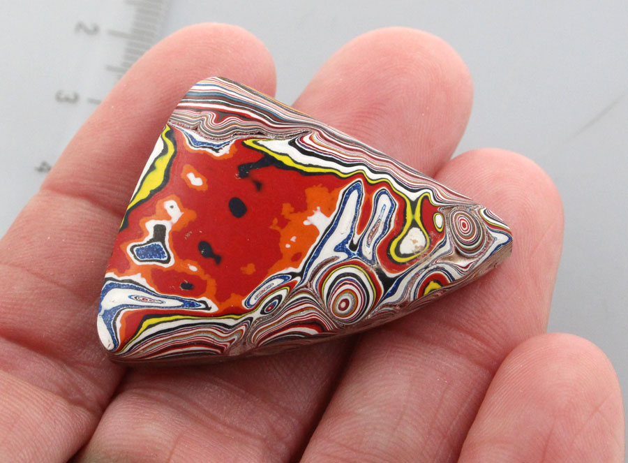 Hand Cut kenworth  Fordite 
