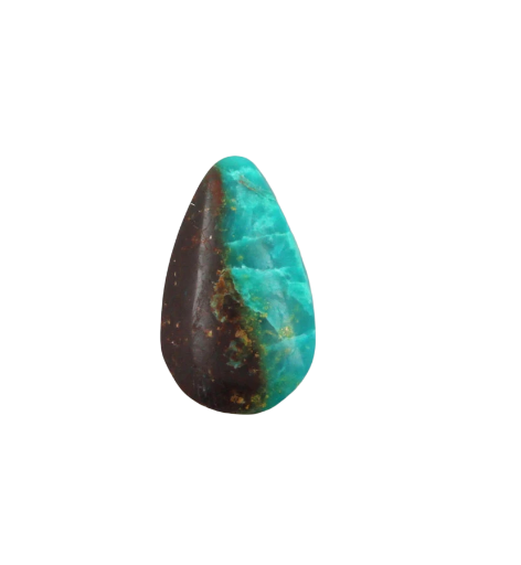 Peruvian Chrysocolla cabochon
