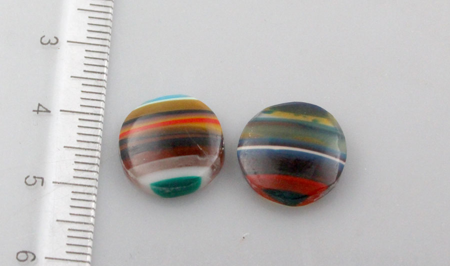 Surfite matched pair of cabochons