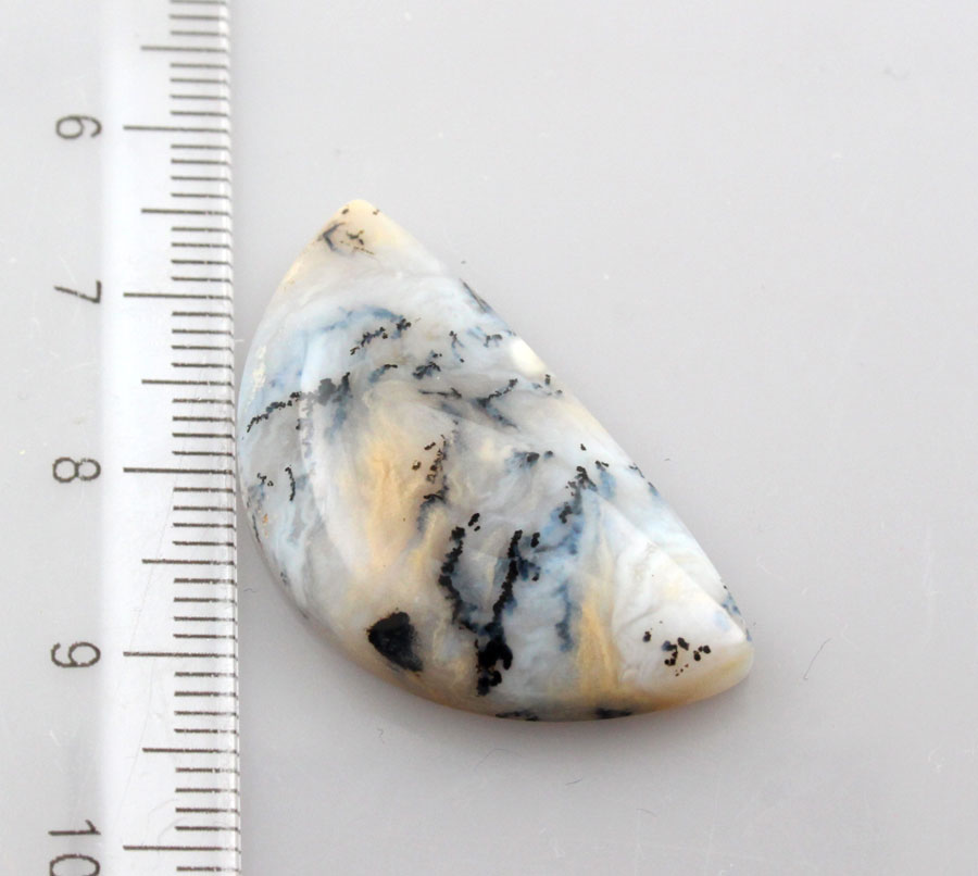 Indonesian River Plume Agate