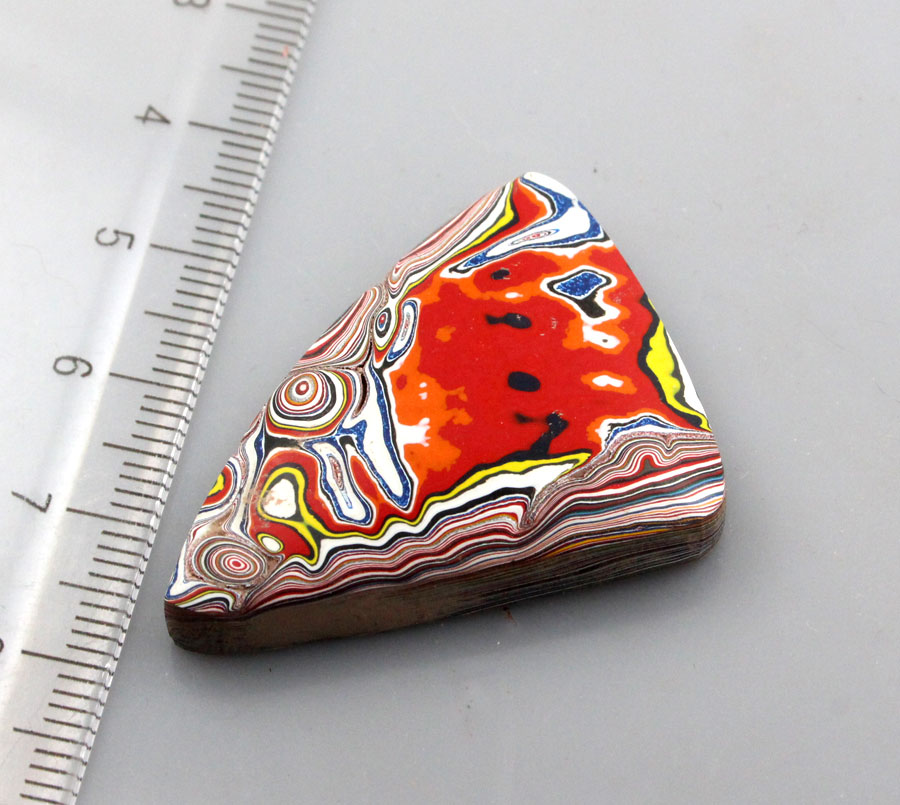 Hand Cut kenworth  Fordite 