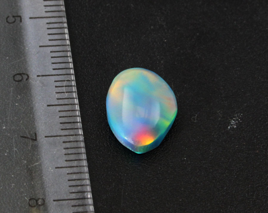 Aurora Opal cabochon