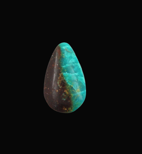 Peruvian Chrysocolla cabochon