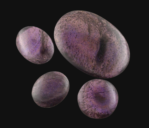 Sale bundle set of 4 Bowlerite student  cabochon's 