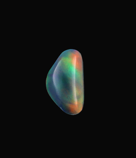 Aurora Opal cabochon