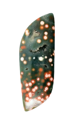 Hand cut Rare Ocean Jasper 