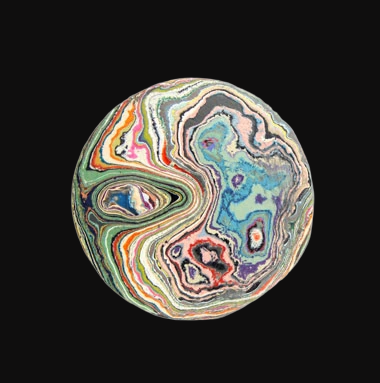 Graffiti Wall Cabochon