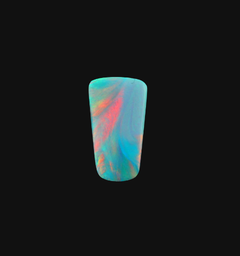 Aurora Opal cabochon