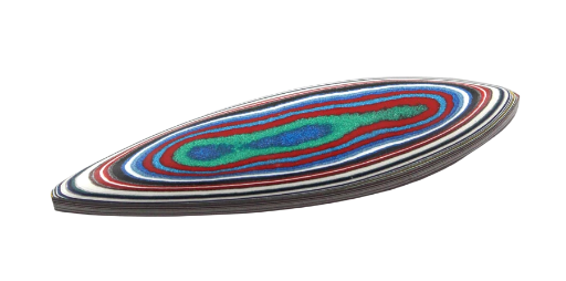  Huge metallic Hand Cut kenworth  Fordite 