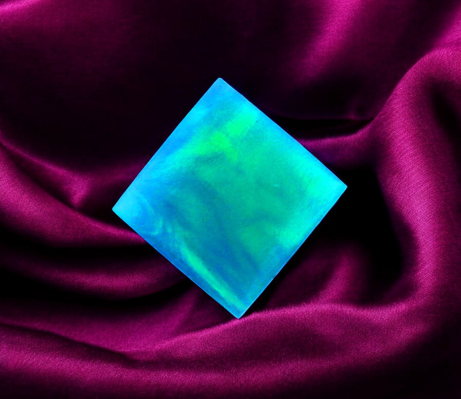 Aurora Opal cabochon