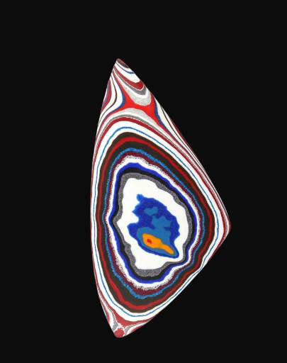  Hand Cut kenworth  Fordite 