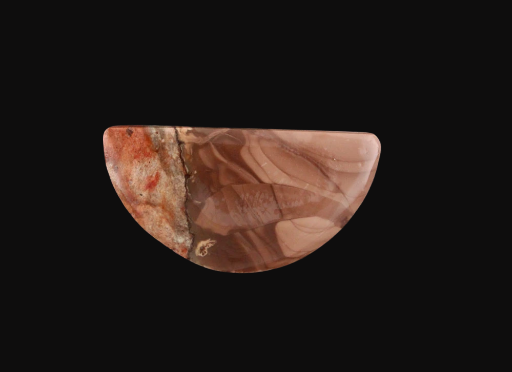 Willow Creek Jasper cabochon green and pink 