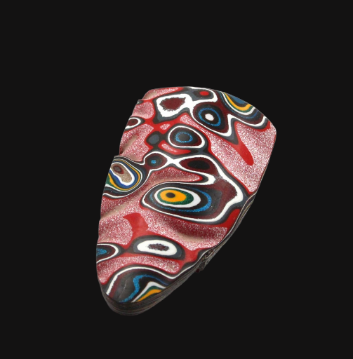  Sculpted hand cut Kenworth Fordite