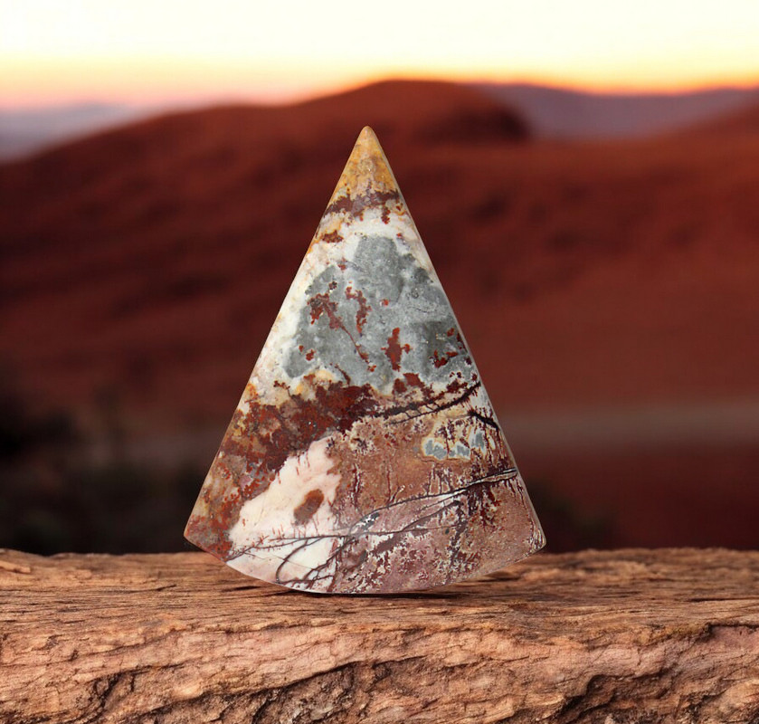 Hand cut Sonoran Dendritic Stone Cabochon