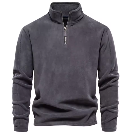 Men's Quarter-Zip Fleece Pullover
