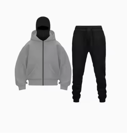 Hooded Jacket and Jogger Pants Set