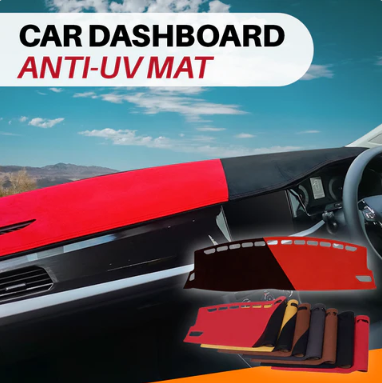 Apex Custom Fit Dashboard Mat Cover For Sedan, Hatchback, , MPV, Truck, SUV etc.