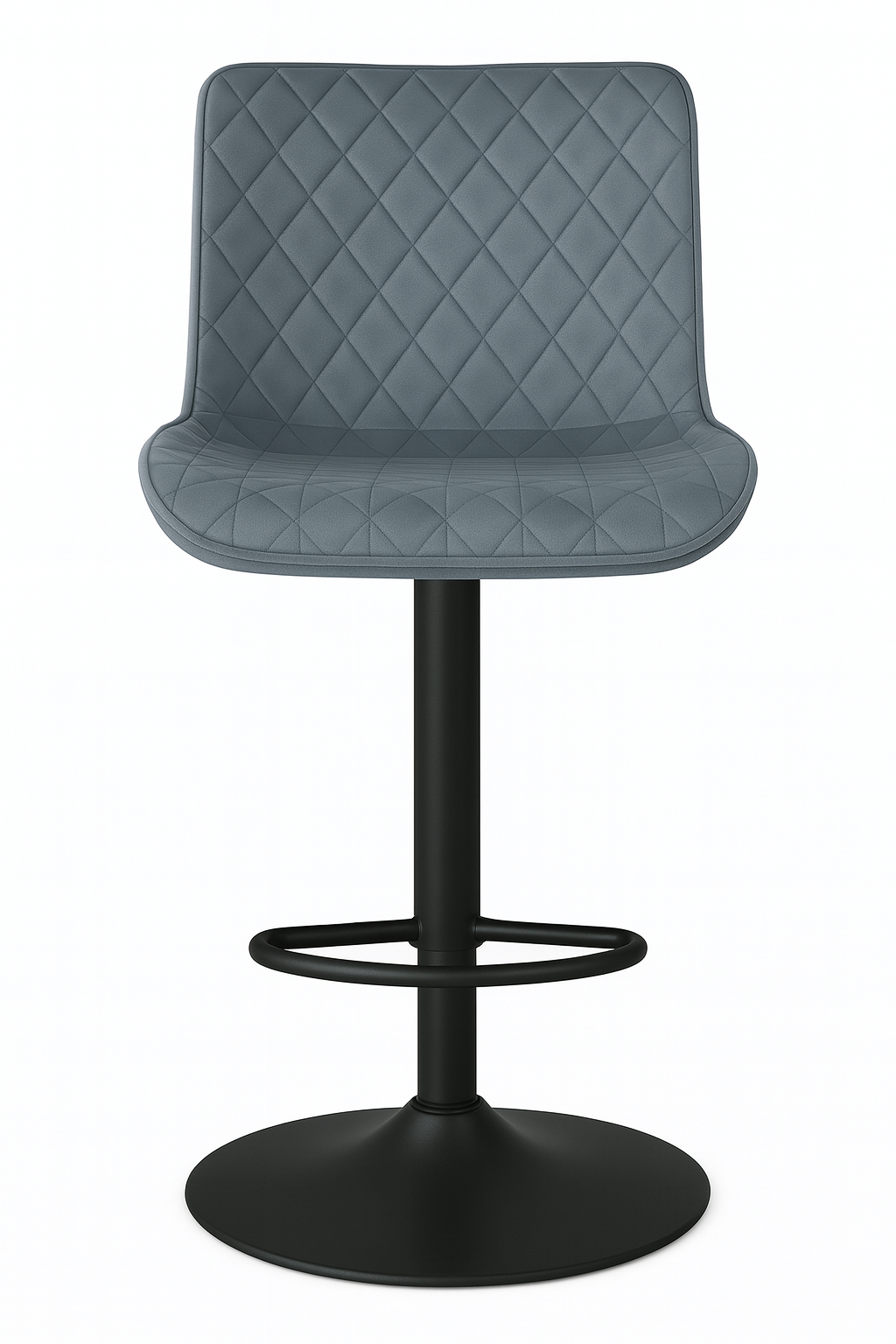 Carson Swivel Counter Height Barstools Gray Seat