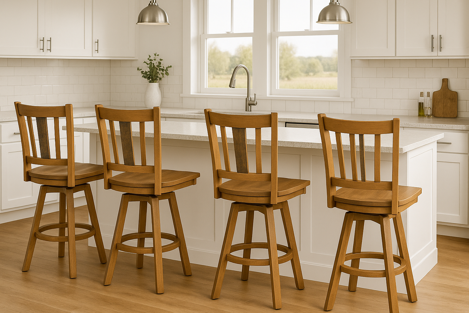 Colby Swivel Counter Height Barstools