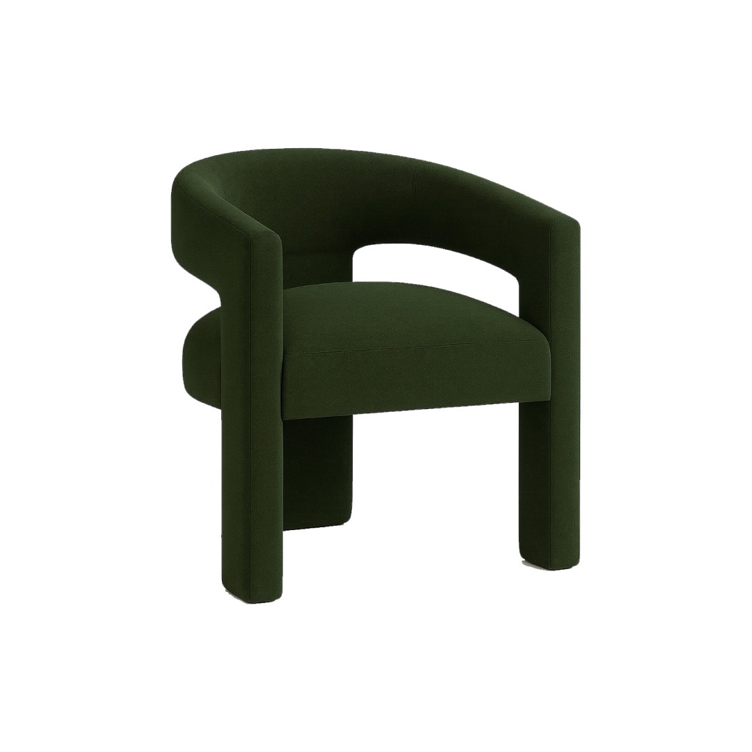 Lesley Chair Moss Green