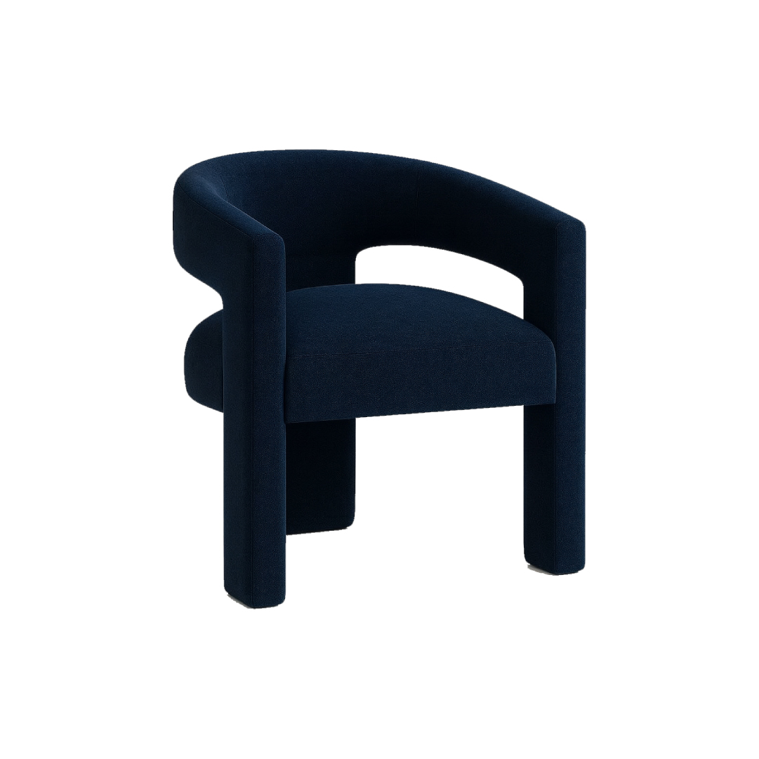 Lesley Chair Deep navy