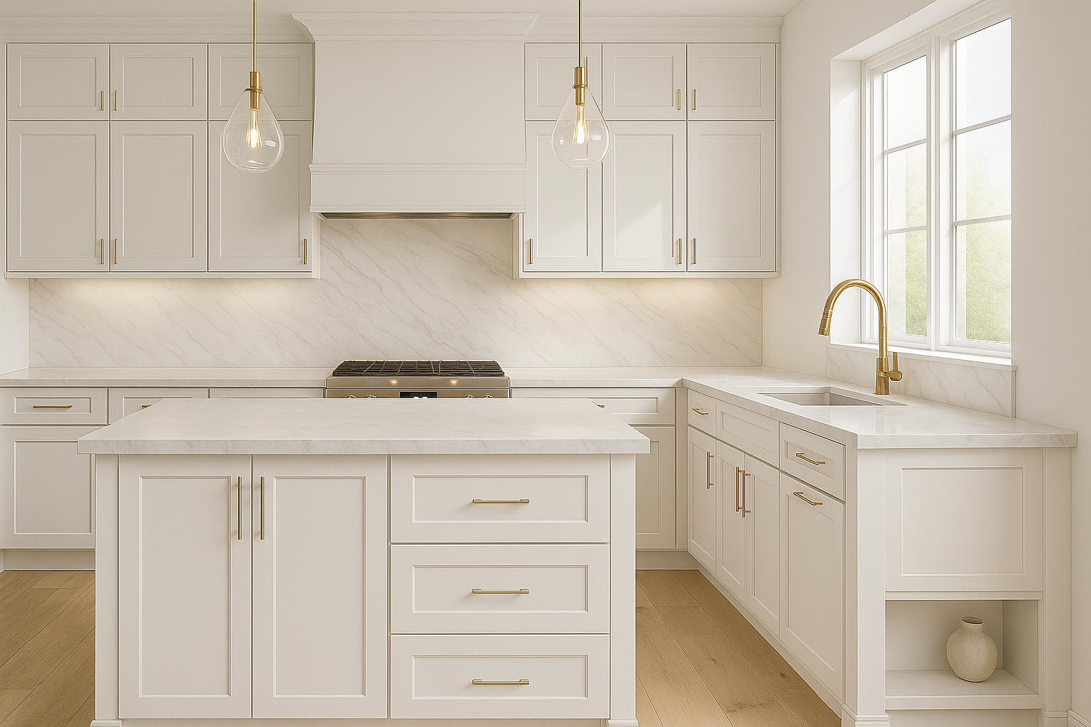 Double Shaker Ivory White